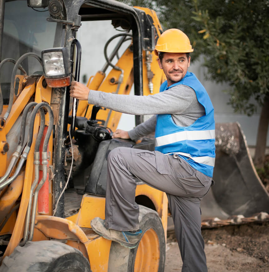 Road construction and heavy machinery